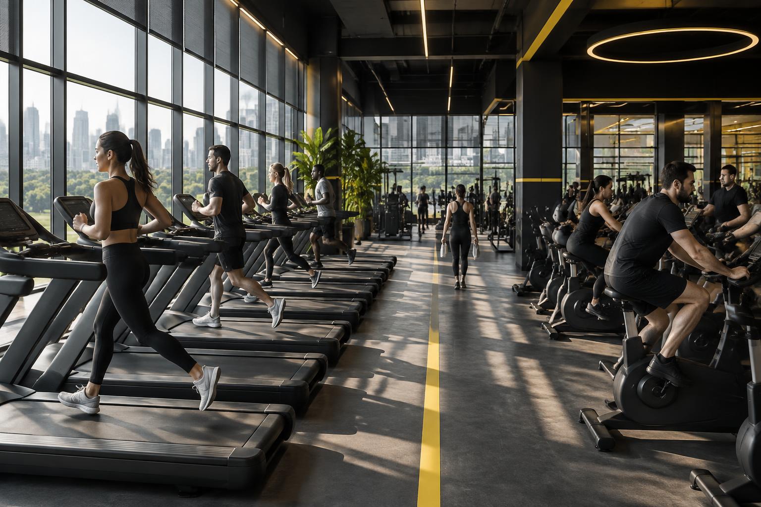 Área de cardio de NEXUS FITNESS