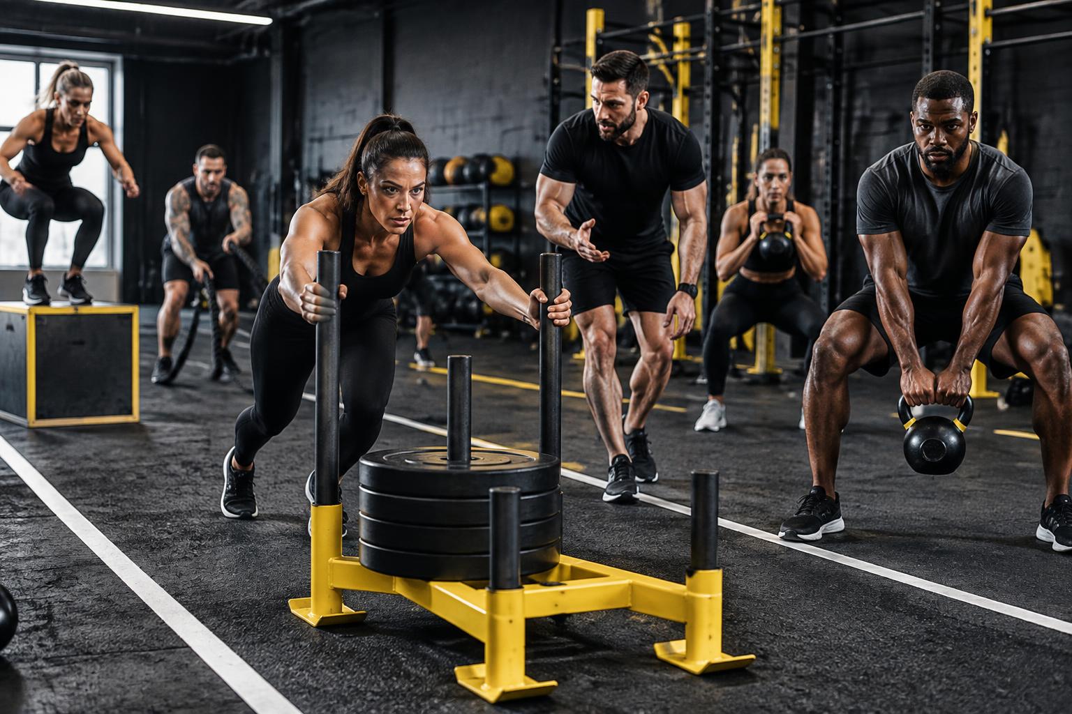 Área de funcional de NEXUS FITNESS